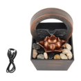 thumbnail image 2 of LED Tabletop Fountain, Waterfall Fountain Plastic  for Home Decoration, 2 of 7