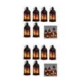 thumbnail image 4 of Baohd 2pcs/set Warm And Inviting Atmosphere With Decorative Lanterns Desktop Size black*6PCS 2Set, 4 of 6