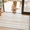 thumbnail image 4 of Boho Area Rug 2x3 Carpet-Rugs for Living Room Distressed Moroccan-Machine Washable Rugs for Kitchen Entryway Bedroom Dining Room Living Room Modern Neutral Rug Light Brown, 4 of 7