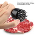 thumbnail image 2 of Stainless Steel Ultra Needle Blade Tenderizer for Tenderizing Steak Black, 2 of 11