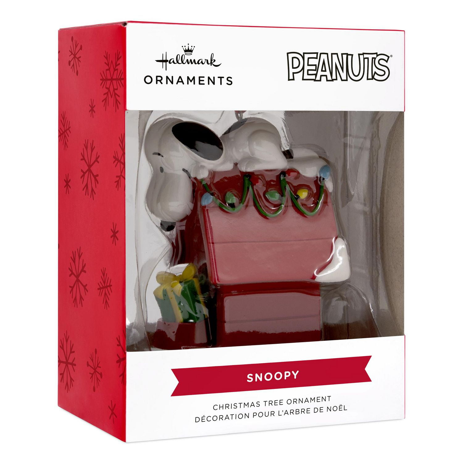 Hallmark Christmas Ornament (Peanuts Snoopy on Holiday Doghouse)