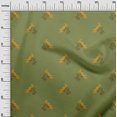 thumbnail image 2 of oneOone Viscose Jersey Fabric Bird Block Print Fabric By The Yard 60 Inch Wide, 2 of 5
