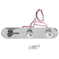 thumbnail image 2 of Guitar Prewired Circuit Board, High Durability Rust  Metal Guitar Control Plate  Plating Surfaces  For TL Electric Guitar Gold,Silver,Black, 2 of 8