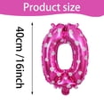 thumbnail image 4 of VONKY Easy Balloons For Widely Application In Letter Birthday Party Decorations Durable And Reliable Pink,8 16 inch, 4 of 6
