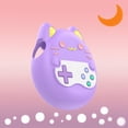 thumbnail image 2 of Purple Tamagotchi Protective Case Soft Silicone Cover With Tpu Screen Protector 360 Degree Protection For Electronic Pet Game Device Protective Cover, 2 of 4
