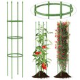 thumbnail image 1 of Costway Lot de 2 Treillis de Jardin 57 Pouces Support pour Plantes et Cages à Tomates avec Hauteur Réglable, 1 of 10