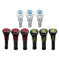 thumbnail image 3 of Durable Golf Driver Headcover PU Leather UT Club Number Tag Golf Wood Head Cover Guard White No.1, 3 of 9