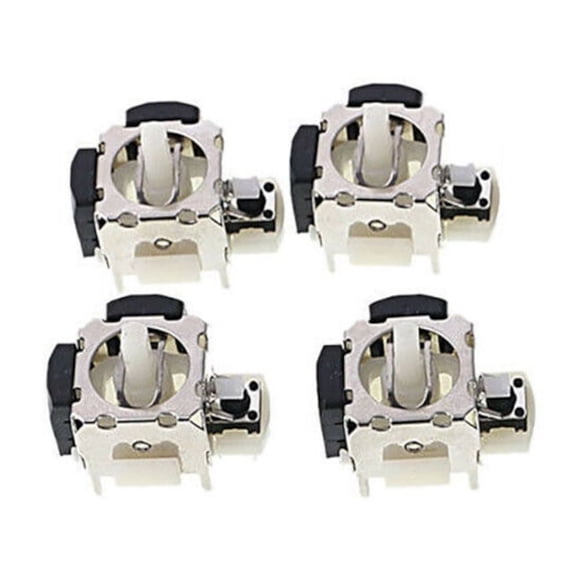 Durable Metal + Plastic Analogue Joysticks Sensor Module Switch Joysticks for PS2 for PS3 for Xbox 360, 4 Pieces