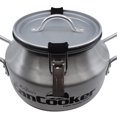 thumbnail image 3 of CanCooker Confortable Poignée Silicone Haute Température Couvercles de Verrouillage, Noir (2 Paquets), 3 of 4