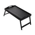 thumbnail image 3 of DOLITY Bamboo Breakfast Tray Flexible Portable Laptop Desk for Sofa Couch Floor black, 3 of 9
