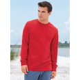 thumbnail image 2 of Fruit Of The Loom T-Shirt à Manches Longues pour Hommes, TG, Charbon, 2 of 3