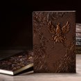 thumbnail image 4 of EGNMCR Diary NoteBook Notebooks for Work Retro Embossed Bird Pattern Notebook European A5 Notepad Stereo 100 Pages embossed notebook, 4 of 5