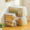 thumbnail image 4 of Bdday Kitchen Organizers and Storage Plastic Storage Bins with Lids – Kitchen Organization Or Pantry Storage – Fridge/Cabinet Organizers Kitchen Containers, 4 of 5
