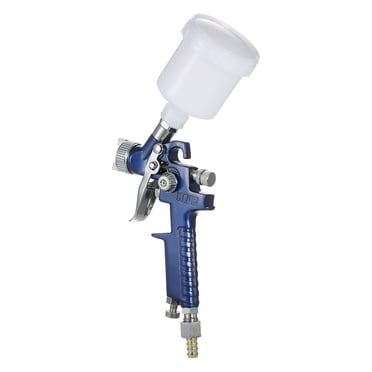 Mini Pulvérisateur d'Air HVLP 1,0 mm Kit d'Aérographe Retouche Outil de Pulvérisation de Peinture Ensemble de Brosse à Air à Gravité Peinture Auto Voiture pour Réparation