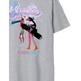 thumbnail image 4 of Barbie T-Shirt Gris à Manches Courtes pour Femmes, 4 of 7