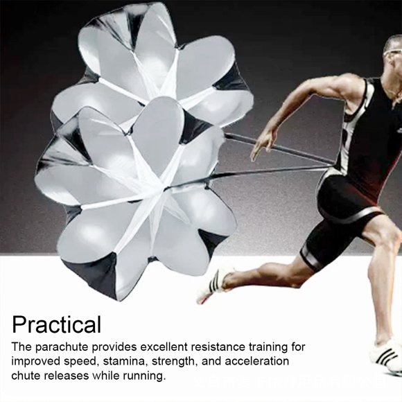 Ruiboury Soccer Speed Parachute Strength Training Umbrella Football Basketball Running Physical Resistance Outdoor Trainer Integrated