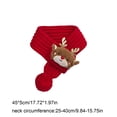 thumbnail image 3 of QIPOPIQ Cat Christmas Scarf Pet Neck Warmer Apparel for Little Pets Dogs Cats, 3 of 6