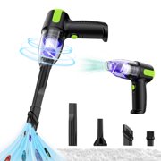 Handheld Car Vacuum Cleaner Super Suction Power Blow Suction Car Vacuum Cleaner Powerful Multi Accessory Vacuum Cleaner With USB Portable Vacuum Cleaner