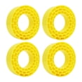 thumbnail image 1 of HILABEE 4Pcs Tire Inserts for 1/10 RC Crawler Trucks for 95-97mm Hobby Car Repairing Yellow, 1 of 9