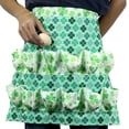 thumbnail image 2 of Leutsin Fashion Collecting Apron Pockets Holds Chicken Farm Home Apron, 2 of 3