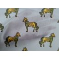 thumbnail image 4 of oneOone Cotton Poplin Fabric Horse Block Decor Fabric Printed BTY 56 Inch Wide, 4 of 4