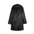 thumbnail image 3 of DPTALR Manteau d'Hiver pour Hommes à Manches Longues Couleur Unie Col Rabattu Chaud, 3 of 3