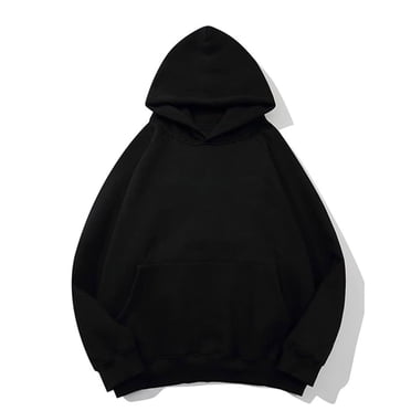 zanvin Women Hoodies Oversized Sweatshirts Fleece Sweaters Long Sleeve Shirts Cute Loose Clothes Fall Pullover Top,Black,M