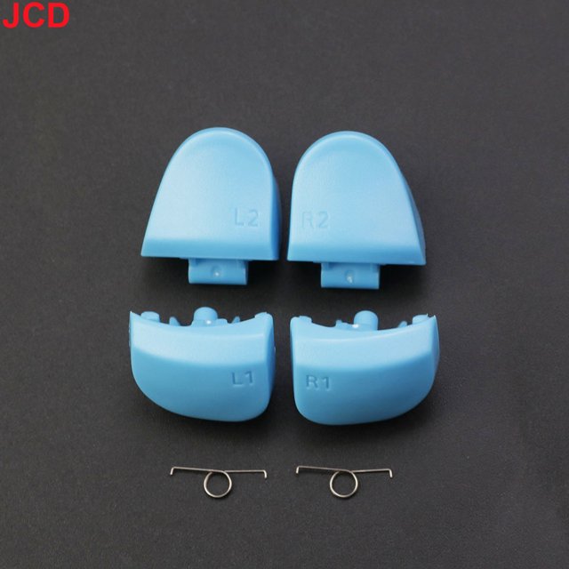 1Ensemble pour Manette PS5 V3.0 BDM-030 L1 R1 L2 R2 Boutons d'Épaule de Gâchette et Ensemble de Ressorts Accessoires de Remplacement Bleu Bébé