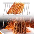 thumbnail image 2 of Portable Compact Camping Grill Stainless Steel Folding BBQ Tube Outdoor Backpackers, 2 of 13