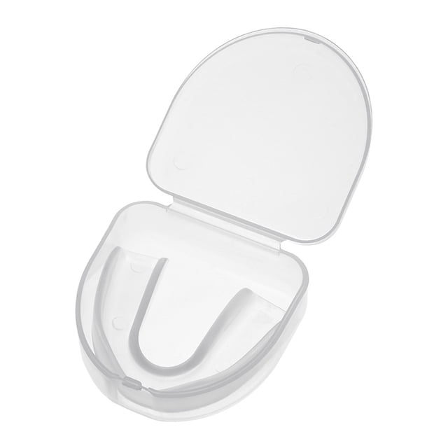Agiferg CLEAR Gum Shield Teeth Protector Mouth Guard Piece Rugby Football Boxing