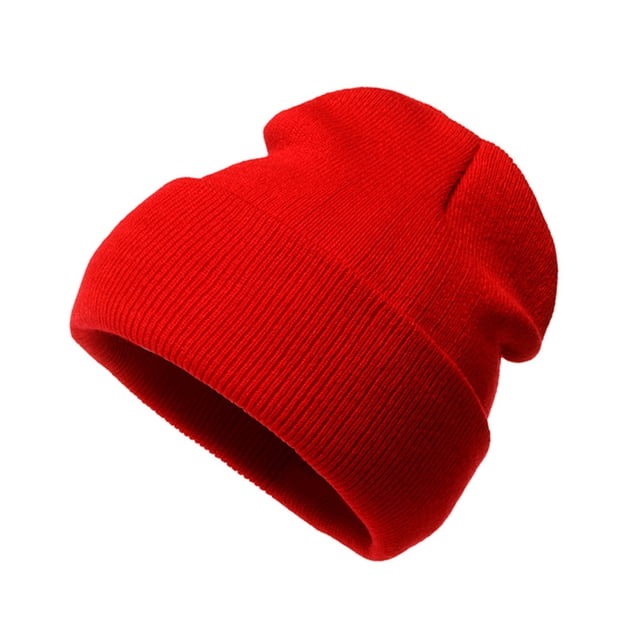 2021 Outdoor Winter Adult Neutral Keep Warm Hats Candy Color Knitted Woolen Hat