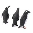 thumbnail image 3 of Set of 8PCS Kids Animals Educational Props Fun Penguin Animal Model Figure Toy Gift Black and .5cm, 3 of 8