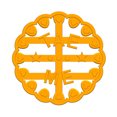thumbnail image 1 of Cookie Mold Cooking Plastic Biscuit Form Mold Kitchen Baking Mold Mould Kitchen Baking Maker with Good Wishes, Type B, 1 of 1
