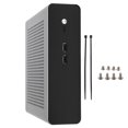 thumbnail image 2 of Châssis en Aluminium Intégral G60S HTPC pour Carte Mère MiniITX, Silencieux, Multiples Options de Rangement, Placement Polyvalent, 2 of 7