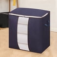 thumbnail image 3 of EGNMCR Storage Containers, Kitchen Storage & Organization Heavy Duty Storage With Reinforced Handles Extra Large Storage Bags For Clothes Tote Bag Double Zipper For Space Saving Travel storage pocket, 3 of 5