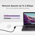 thumbnail image 2 of 2.5G USB to Ethernet Adapter  USB to RJ45 2.5 Gigabit LAN  Wired Network to USB Convertor USB3.0 Gigabit LAN, 2 of 6
