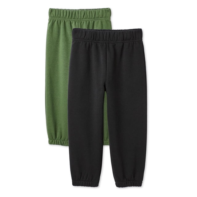 George Toddlers' Gender Inclusive Fleece Jogger 2-Pack