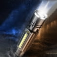 thumbnail image 2 of Led Flashlight Rechargeable,1000 Lumen Flashlight Led Flashlight 1000 Lumens Super Bright Flashlight Zoomable Rechargeable Flashlight with 4 Modes Powerful Handheld Flashlight, 2 of 9