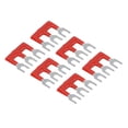 thumbnail image 4 of Fork Type Terminal Strips, Copper Conductor Jumper Block Terminal Strips Flame Retardant Red  For Household Appliances TB 1503, 4 of 8