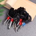thumbnail image 2 of MasteelfCA 39 Pcs Outil de Retrait de Terminal Clé de Voiture Outil de Câblage Connecteur à Sertir Broche Extracteur de Déverrouillage Stylet Outils de Réparation (Style Mixte), 2 of 7