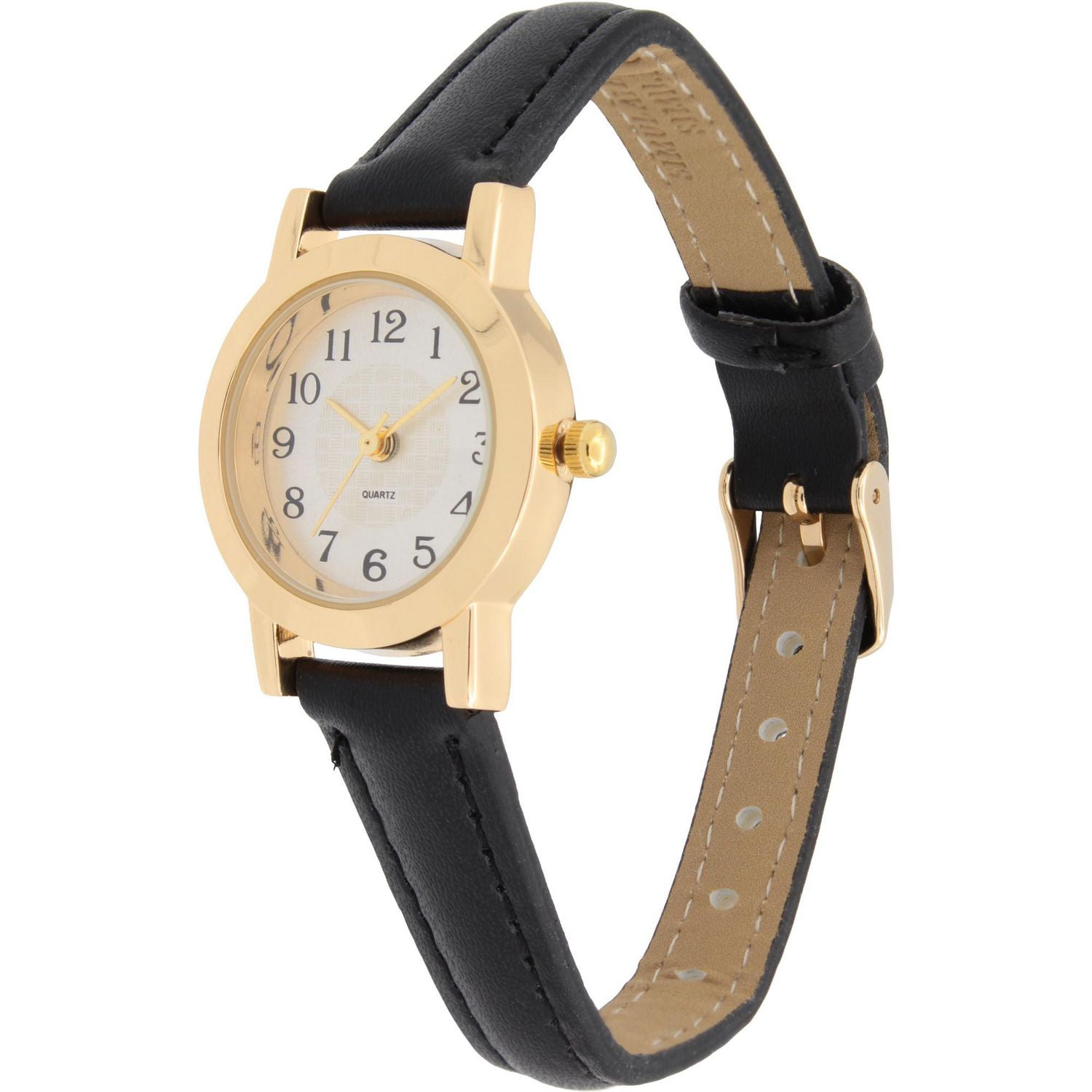 Montre pour femme avec bracelet noir