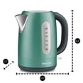 thumbnail image 3 of Sencor SWK-1771GR 1.7L Stainless Steel Electric Kettle (Green), 3 of 4