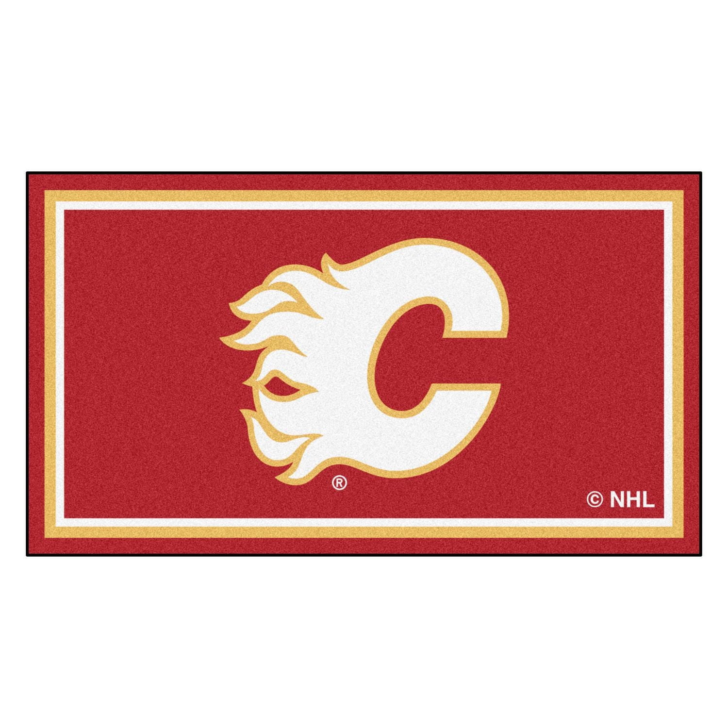 Tapis 3x5 NHL-Calgary Flames