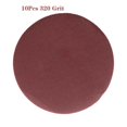 thumbnail image 1 of 10 Pcs Feuilles de Sable Disques Rondes 5 Pouces/125mm 40-2000Granules Polissage Papier de Sable, 1 of 9