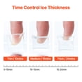 thumbnail image 3 of KFFKFF Countertop Ice Maker, 24 Cubes Ready in 15 Mins, 45lbs in 24Hrs, Self-Cleaning Portable Ice Maker with Ice Scoop and Basket, Ice Machine with 3 Sizes Ice Cube, 3 of 9