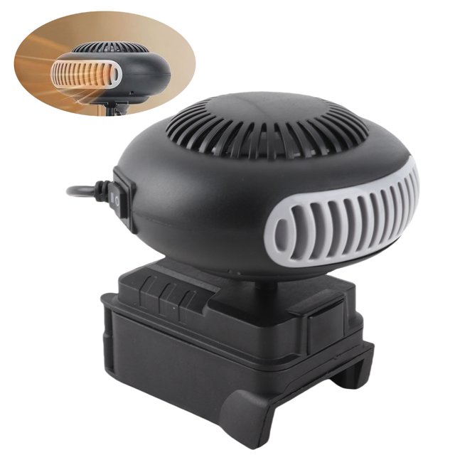 Electric Space Heater, 2 Temperatures Quiet Portable DC 5V 2A USB Outputs Space Heater for Home