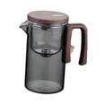 thumbnail image 1 of simhoa Théière en Verre avec Infuseur Bouilloire à Thé Polyvalente pour Randonnée Cuisine Camping Gris 720 ml, 1 of 8