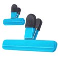 thumbnail image 4 of 6pcs Bag Clips Plastic Food Clamps Plastic bag clips; Antislip Food Preservation Sackholders foe Home Office, 4 of 8