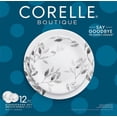 thumbnail image 3 of Corelle Misty Leaves 12-Piece Glass Dinnerware Set (Service for 4), 3 of 4