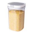 thumbnail image 1 of Airtight Lock Food Container Drop-resistant Durable Sealed Jars for Flour Sugar Pasta Snacks - 1.8L, 1 of 3